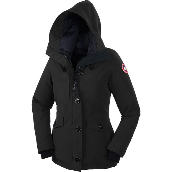 Canada Goose NBA Exclusive Rideau Parka Down 3800L Graphite Size L Women's - Picture 2 of 14